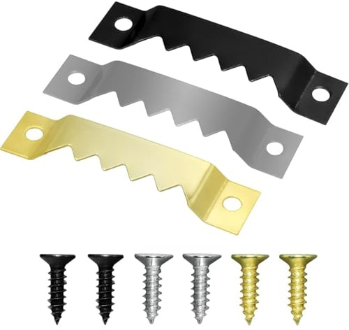 JYNXOR Ganci per Quadri,30 Pezzi Ganci per Quadri Muro,con Viti di Fissaggio,Appendi Quadris,per Appendere Quadris,Cornici,Opere D'arte,Specchi