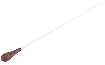 RiToEasysports Music Conductor Baton, Holzgriff 15inch Music Baton FRP Stick für Symphony Choral Director Zubehör