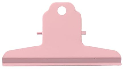 4 Tum Stora Bull Pappersklämmor, Hängbara Metall Gångjärnsklämmor Filklämmor Pengar Bindemedel Klämmor För Hemmakontor Skola(Rosa)