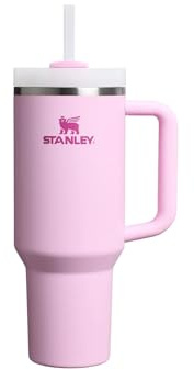 Stanley Quencher Thermosbecher mit Strohhalm, Kirschblüte, 1,18 Liter
