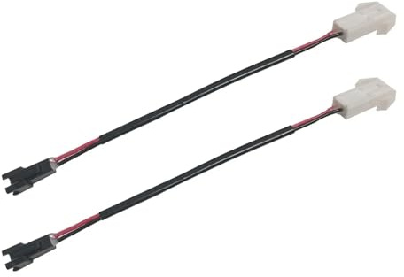 eufeifeiegds Câble convertisseur 2 pièces EL femelle - SM mâle for hotte de cuisine, armoire, éclairage cuisinière(EL Female- SM Male)