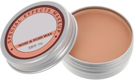 TOYANDONA Cera para Maquillaje de Halloween para Modelar Cicatrices y Heridas Falsas Efecto Realista y Aplicación Versátil , Material de Cera y Aluminio en Maquillaje Teatral
