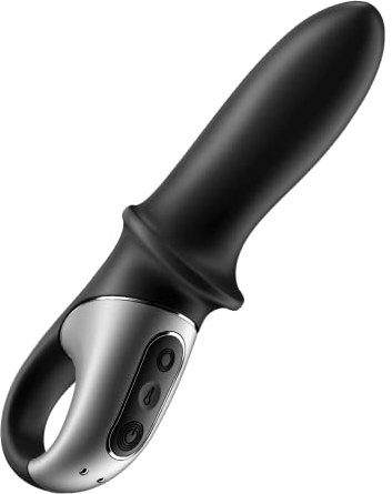 Satisfyer, Bluetooth Anal Vibrator, Hot Passion Connect App, 17 cm, with app, with Warming Function, Made of Silicone