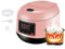 FUfIzU Cuiseur À Riz Électrique 3L Avec Panier À Vapeur Et De Rinçage, Mini Cuiseur À Riz Portable, Antiadhésif, 15 Minutes De Cuisson Rapide, Réchauffage, Maintien Au Chaud, Pour 2 À 4 Personnes,Rose