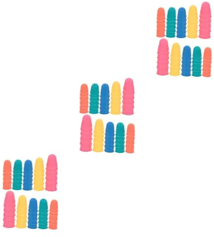 minkissy 150 Stk Rutsch Feste Gummi Finger Betten Heißklebepistole Büro Schutzpolster