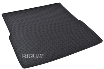 Gummi Kofferraummatte passend für VW Passat Variant (B9) ab 2/2024/für Skoda Superb Combi ab 5/2024 (3Y) mit hohem Boden AZUGA AZ31100206 Kofferraumwanne
