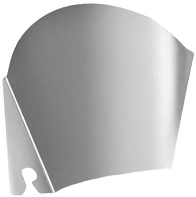 Scudo versatore per miscelatore, scivolo di sicurezza in acciaio inossidabile, 20 x 39 cm, protezione antischizzi per miscelatori da cucina, copertura protettiva per cottura, ciotole