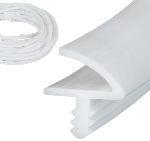 Joint de porte d'intérieur - En caoutchouc - Avec rainure de 3 mm et rainure de 11 mm - Autocollant résistant aux intempéries - Isolation phonique - Protection contre les courants d'air - Protection
