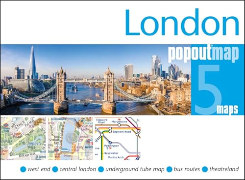 London PopOut Map (PopOut Maps) - pocket-size, pop up city map of London