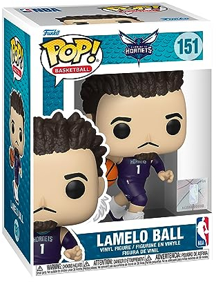 Funko Pop! NBA: Hornets - LaMelo Ball - Vinyl-Sammelfigur - Geschenkidee - Offizielle Handelswaren - Spielzeug Für Kinder und Erwachsene - Sports Fans - Modellfigur Für Sammler und Display