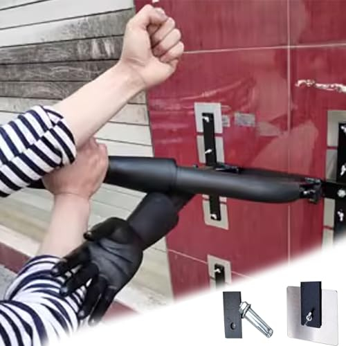 Elitix Wing Chun Dummy Karate-Kick-Stanzausrüstungs-Wandhalterungsständer, Stehende Kampfsport-Armtrainingspolster mit Feder, Handkraftübungsmann-Pfahlwerkzeug