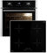 Cuisinière: Four encastré 60cm EB8010ED + 59cm Plaque à induction IH85900ED | Grill | Air circulant | Air chaud | Éléments télescopiques d'extraction | Minuterie automatique | SET8010IH859ED