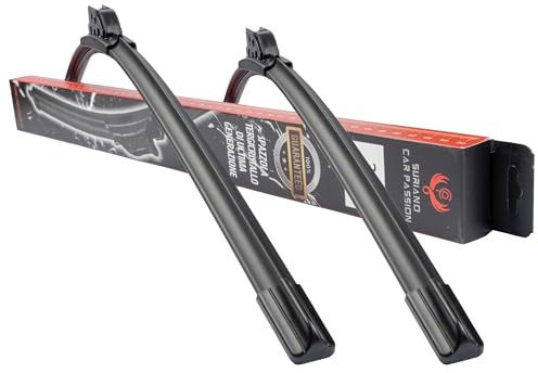 Coppia Spazzole Tergicristallo Compatibili con BMW Serie 3 F30 dal 2012 60 48 cm Tergicristalli per Parabrezza Anteriore Aero Flat Nuove