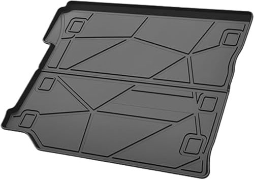 HEROFFIX Cargo Liner Rear Trunk Mat Trunk Cargo Luggage Boot Tray Mat for Jeep Wrangler 2018-2024 Fit for with Speaker Models Not for Jeep Wrangler JK