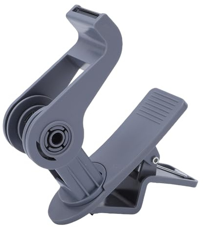 Fabater Craft Tape Dispenser Table Clamp Convenient Wrapping Tool for Crafting Projects Office Desk (Grey)