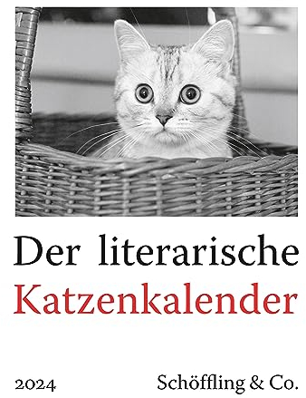 Der literarische Katzenkalender 2024 - Das Original