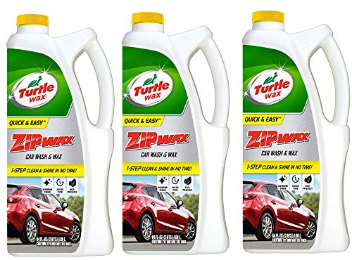 Turtle Wax T-79 Zip Wax Liquid Car Wash and Wax. 64 oz. - 3 Pack