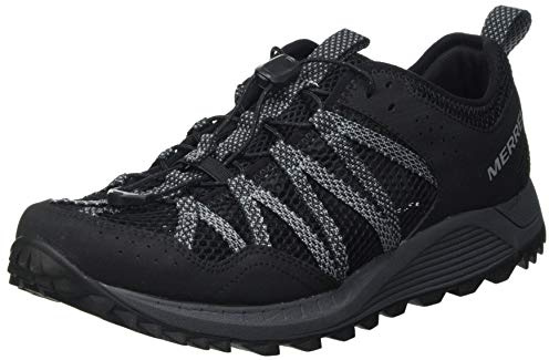 Merrell Wildwood AEROSPORT, Zapatillas para Caminar Hombre, Negro (Black), 41 EU