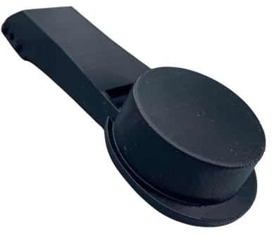 Pulsante di Ricambio per Sodastream - Compatibile con Fizzi, Easy, Spirit - Pezzo di Ricambio Accessori per Macchina di Bevande Gassate Gazatori Acqua Frizzante Macchina per la Soda Elettrica (nero)