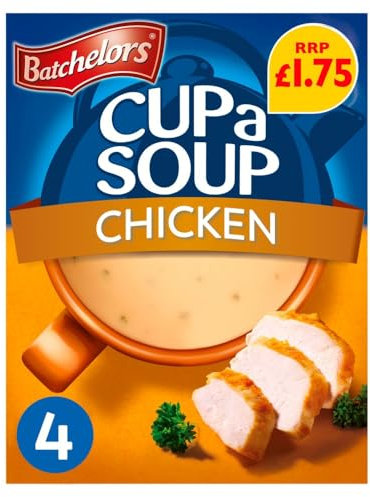 Cup a Soup Chicken 4 Instant Soup Sachets 81g