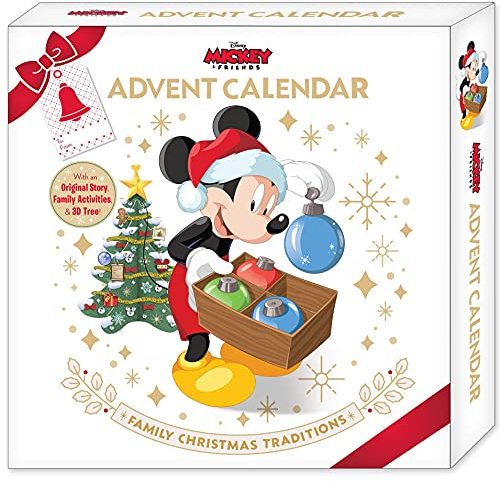 Mickey & Friends Advent Calendar: Family Christmas Traditions