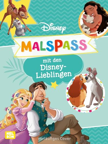 Disney Kreative Beschäftigung: Malspaß mit den Disney-Lieblingen: Mehr als 60 Ausmalbilder über Liebe und Freundschaft | Für Kinder ab 4 Jahren