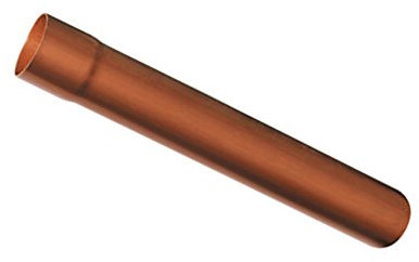 TUBO PLUVIALE PVC RAME MT. 2X80 PER GRONDA GRONDAIA PVC COLORE RAME DAKOTA