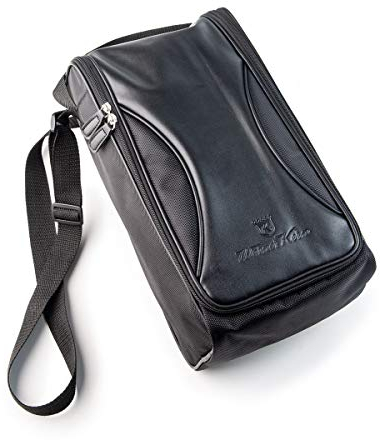 Werner Kern Tasche für Tanzschuhe Schwarz für 1-2 Paar Schuhtasche Schuhbeutel hochwertig