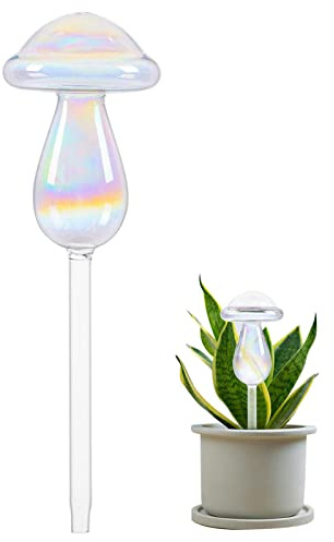 Globes d'arrosage en verre pour champignons, boules à arrosage automatique, grandes ampoules d'arrosage pour plantes d'intérieur et d'extérieur, piquets auto-arrosants, outil d'arrosage en verre
