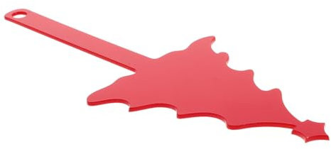 BESPORTBLE Briefkastenflagge für Gemauerte Briefkästen Rote Acrylflagge Weihnachtsbaum Ski Fahrender Hund Kunstwerk Einfach Zu Installieren