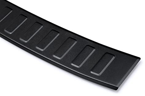 teileplus24 AL212 Aluminium Ladekantenschutz kompatibel mit VW Passat B9 Variant Kombi 2024-, Farbe:Schwarz