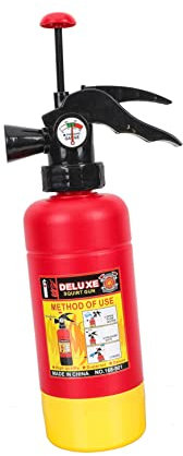 HANABASS Extintor de Incendios Juguete para Pulverizador de Agua Diversión de Verano al Aire para Playa y Piscina Hecho de Seguro y Realista