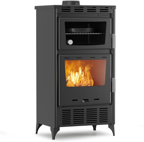 BALKAN ENERGY kamin vedugn med bakfack ATS 90-30 – AERO med fläkt, 18,23 kW