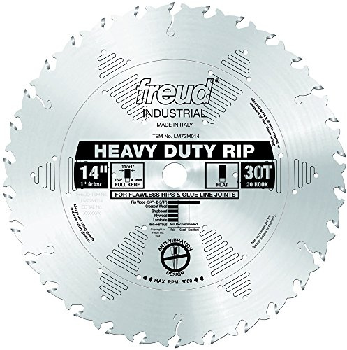Freud LM72M014 14 Heavy Duty Rip Blade, Multi, Talla única