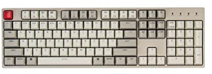 Keychron C2 Full Size Hot-swappable Wired Mechanical Keyboard Compatible with Mac, Keychron Brown Switch, 104 Keys ABS Retro Color Keycaps Gaming Keyboard for Windows, USB-C Type-C Braid Cable