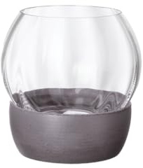 Villeroy & Boch - Rose Garden Home Support pour Bougie Chauffe-Plat, 11 Cm, Cristallin-Béton