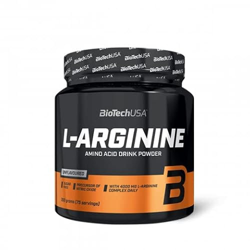 Biotech USA | L-Arginin (300 g) | Arginin | 3 g reines L-Arginin pro Tag