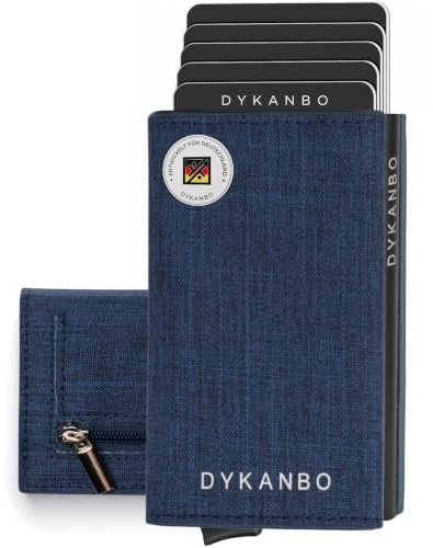 DYKANBO Cartera Tarjetero Hombre Pop-Up, Monedero, Cartera Hombre Pequeña