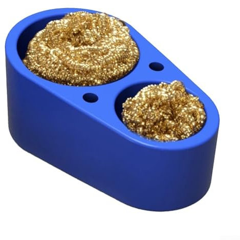 Detergente avanzato per punte di saldatura con base in silicone e tecnologia a doppia sfera (blu)