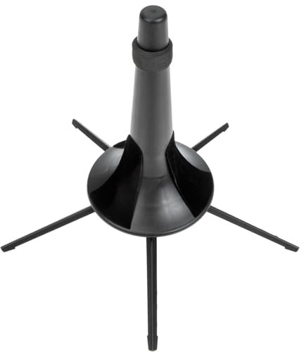 CIMAXIC Faltbarer Trompetenständer aus Metall mit Beinen Tragbar und Platzsparend für Trompeten und Klarinetten Robustes Design für Zuhause Geschäft