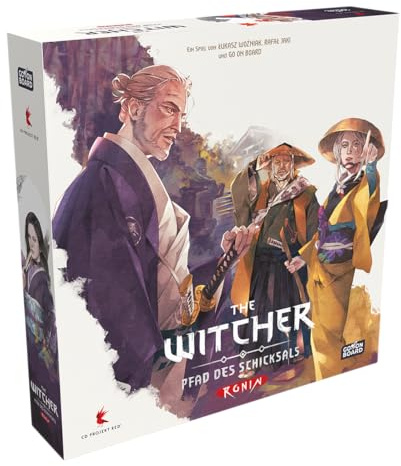 Go On Board, The Witcher: stig till ödet Ronin, grundspel, finsmakarspel, 1–5 spelare, 14 år, 45–90 minuter, tyska