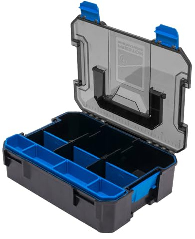 Preston Innovations Hardcase Feeder System | Match Fishing Feeder Box | Durable | Removable Inserts and Dividers | Strong Carry Handle | Reliable Closure Clips | Spool Storage Area | Code P0220191