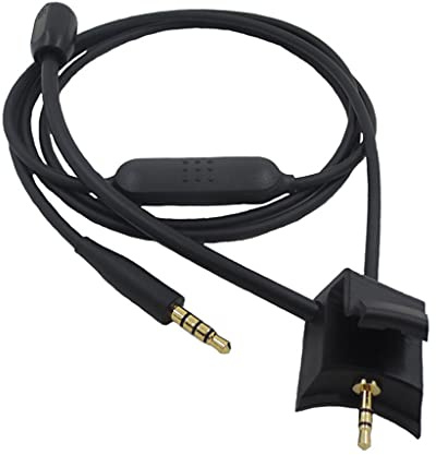 Zqxnt 43.31in Length Spare Part Microphone For QC35II Headphones Small Props Replace Parts Gaming Prop Handheld Microscope For Adults Computer