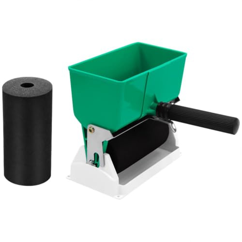 Rodillo de Pegamento Manual Ajustable, Aplicador Verde de 1 Juego