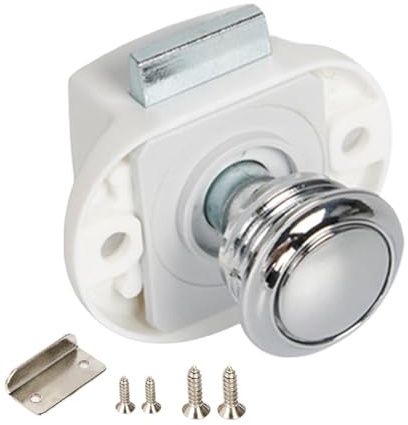 Serratura per porta di casa – Serratura e serratura per armadio per caravan – di blocco di sicurezza per interni bagno, furgone, caravan, yacht