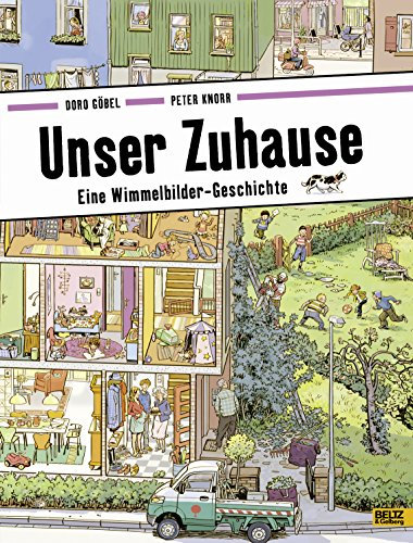 Unser Zuhause: Eine Wimmelbilder-Geschichte. Ein Wimmelbuch über die Vielfalt des Wohnens in einer bunten Nachbarschaft für Kinder ab 3 Jahren