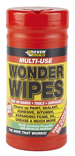 EVERBUILD WIPE80 WIPES- WONDER WIPES- 100 TUB - Pack of 100