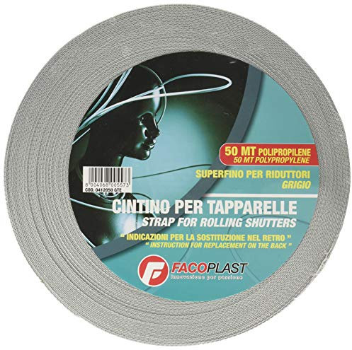 Fa.Co.Plast 0412050GTE Cintino per Tapparelle, Grigio