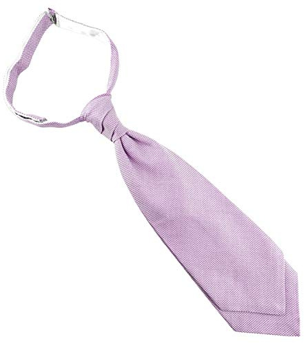 TigerTie Designer plastron Pique 2 st. slips färdig bunden i uni mönstrad