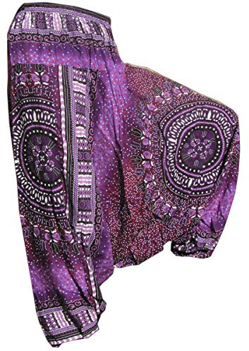 PANASIAM Aladin Pants, Maoi 01, Violet XL